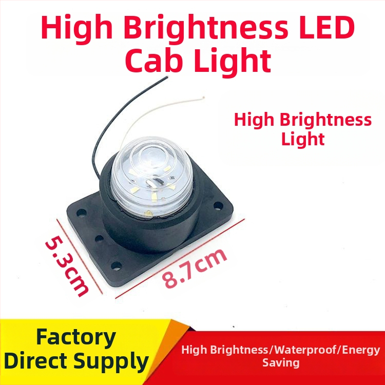 LED rohové svetlo pre 24V nákladné vozidlá — 5W, LED astigmatizmus, životnosť 20 000 h (Model: LED mäkké spodné rohové svetlo)