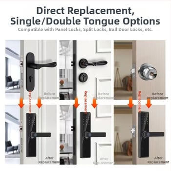 Pametni bravu s otiskom prsta za ulazna vrata – model gb31, kapacitet pohrane otisaka 200, više od 3.000.000 otključavanja, vrijeme skeniranja 0,00001 s, radna temperatura -30°C do 60°C