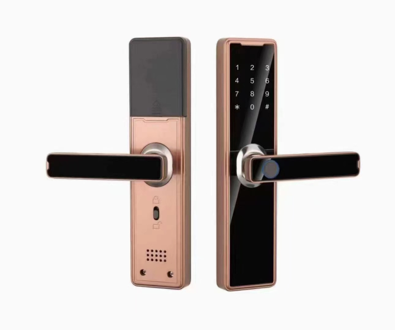 Pametni bravu s otiskom prsta za ulazna vrata – model gb31, kapacitet pohrane otisaka 200, više od 3.000.000 otključavanja, vrijeme skeniranja 0,00001 s, radna temperatura -30°C do 60°C