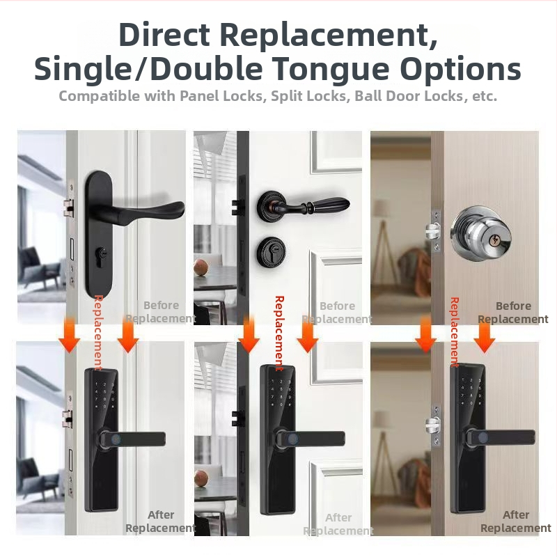 Pametni bravu s otiskom prsta za ulazna vrata – model gb31, kapacitet pohrane otisaka 200, više od 3.000.000 otključavanja, vrijeme skeniranja 0,00001 s, radna temperatura -30°C do 60°C