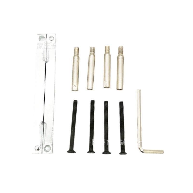 Accesorii pentru încuietoare de ușă – oțel inoxidabil, Ball Lock, panou de conectare cu șuruburi, lock core, stil modern minimalist