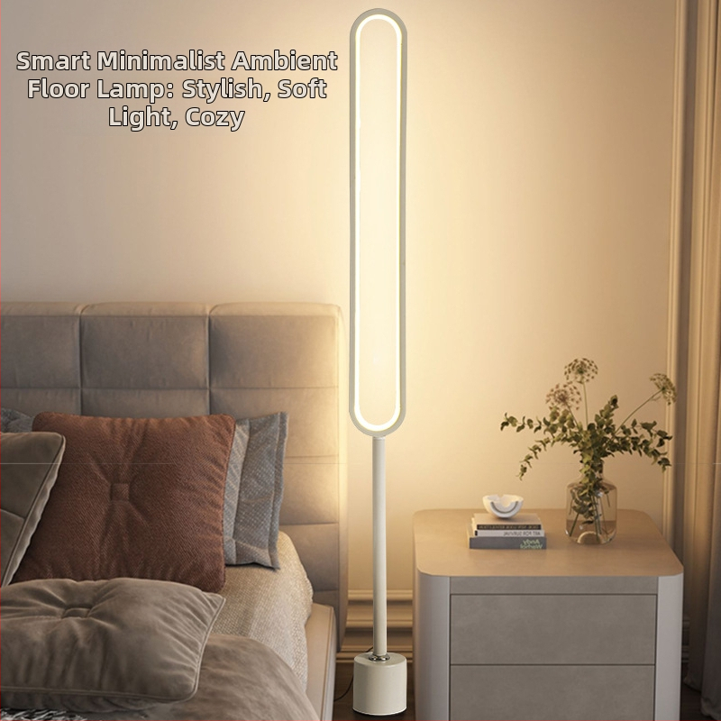 LED állólámpa nordic stílusban, állítható magasság, megvilágítási terület 3-5 m², feszültség legfeljebb 36V