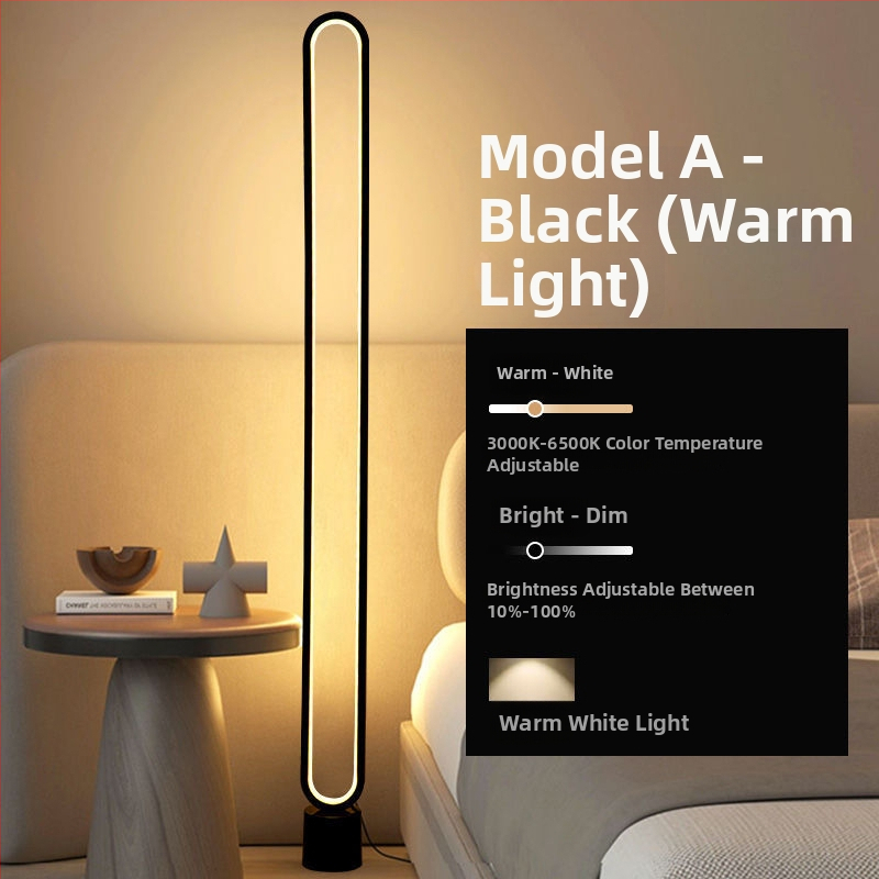 LED állólámpa nordic stílusban, állítható magasság, megvilágítási terület 3-5 m², feszültség legfeljebb 36V