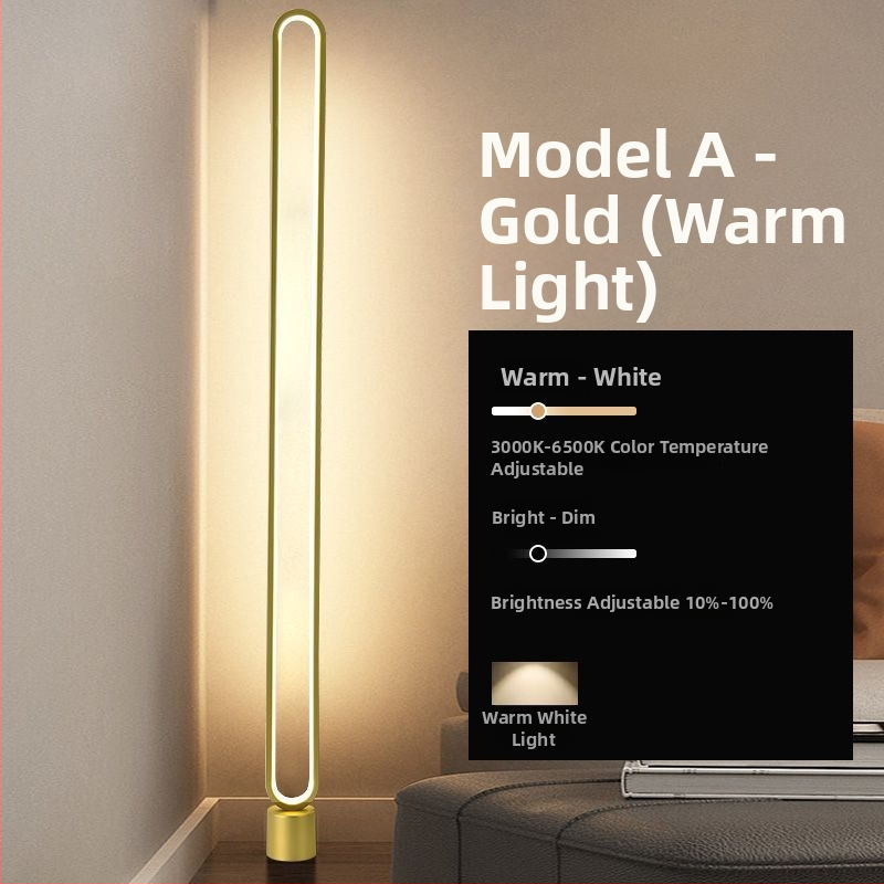 LED állólámpa nordic stílusban, állítható magasság, megvilágítási terület 3-5 m², feszültség legfeljebb 36V