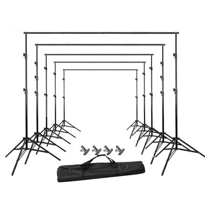 Pozadinska stalk za fotografiju – prijenosna, proširiva, od aluminijske legure; pogodna za portrete i fotografiranje odjeće; podržava jedinstvenu montažu