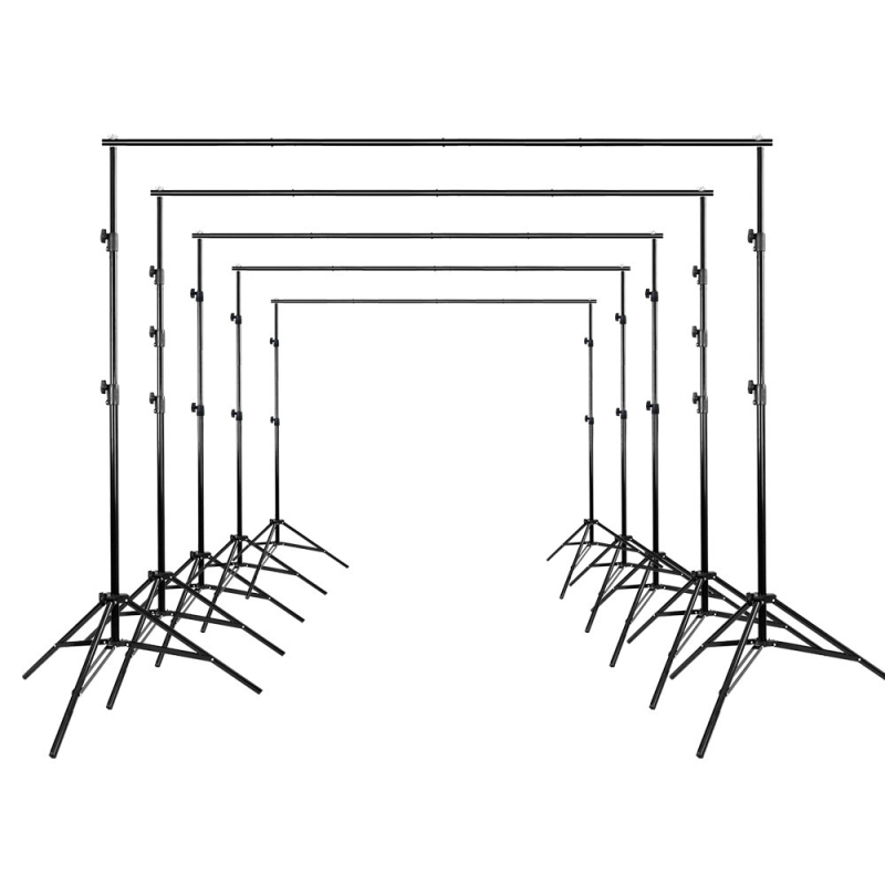 Pozadinska stalk za fotografiju – prijenosna, proširiva, od aluminijske legure; pogodna za portrete i fotografiranje odjeće; podržava jedinstvenu montažu
