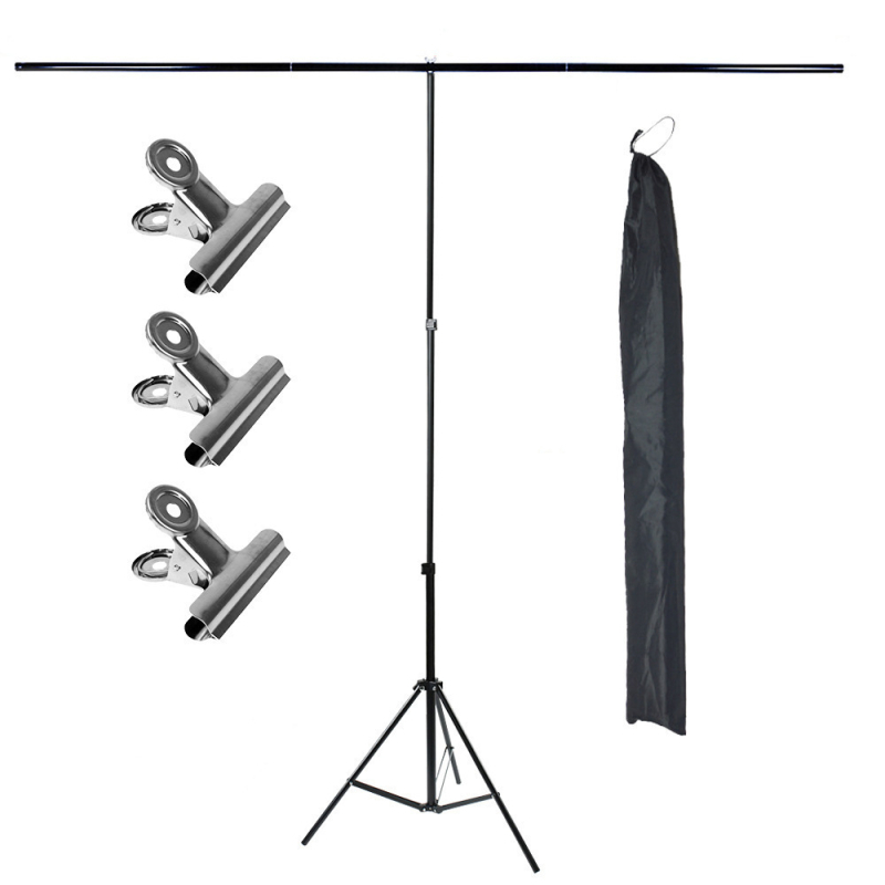 Pozadinska stalk za fotografiju – prijenosna, proširiva, od aluminijske legure; pogodna za portrete i fotografiranje odjeće; podržava jedinstvenu montažu