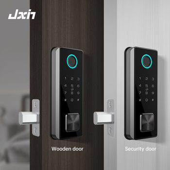 Pametna brav za vrata s prepoznavanjem otiska prsta, kapacitet 100 otisaka, otključavanje za <0,5 s, otključavanje lozinkom/ključem/daljinskim upravljanjem, vodootporan mehanizam zaključavanja