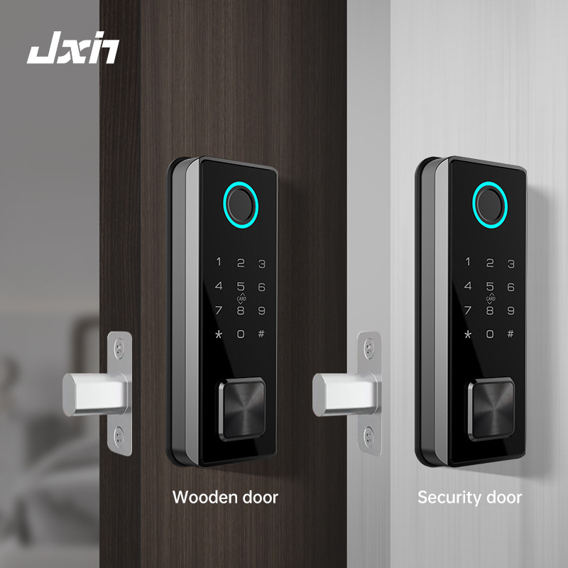 Pametna brav za vrata s prepoznavanjem otiska prsta, kapacitet 100 otisaka, otključavanje za <0,5 s, otključavanje lozinkom/ključem/daljinskim upravljanjem, vodootporan mehanizam zaključavanja