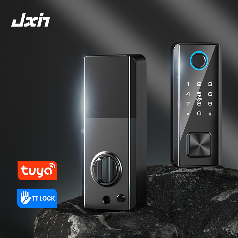 Pametna brav za vrata s prepoznavanjem otiska prsta, kapacitet 100 otisaka, otključavanje za <0,5 s, otključavanje lozinkom/ključem/daljinskim upravljanjem, vodootporan mehanizam zaključavanja