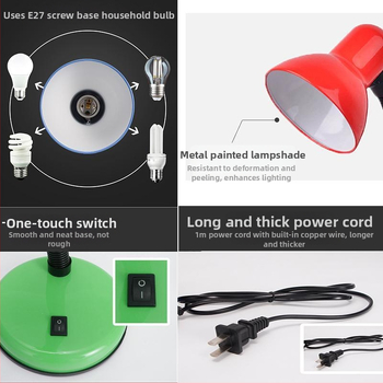 Stolna lampa s volframovim vlaknom, USB napajanje, glasovno upravljanje, CRI ≥95, napon ≤36V