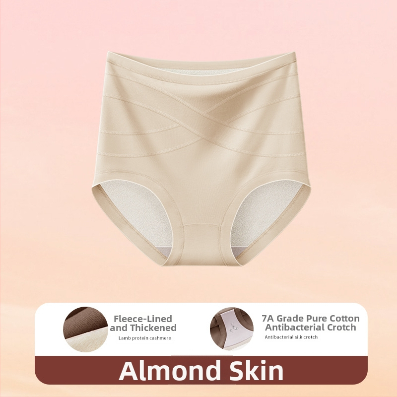 Ženske gaćice od pamuka za oblikovanje, visoki struk, podizanje stražnjice, kontrola abdomena, antibakterijske; podstava prepona od mulberry silk; glavna tkanina 90–95% pamuk