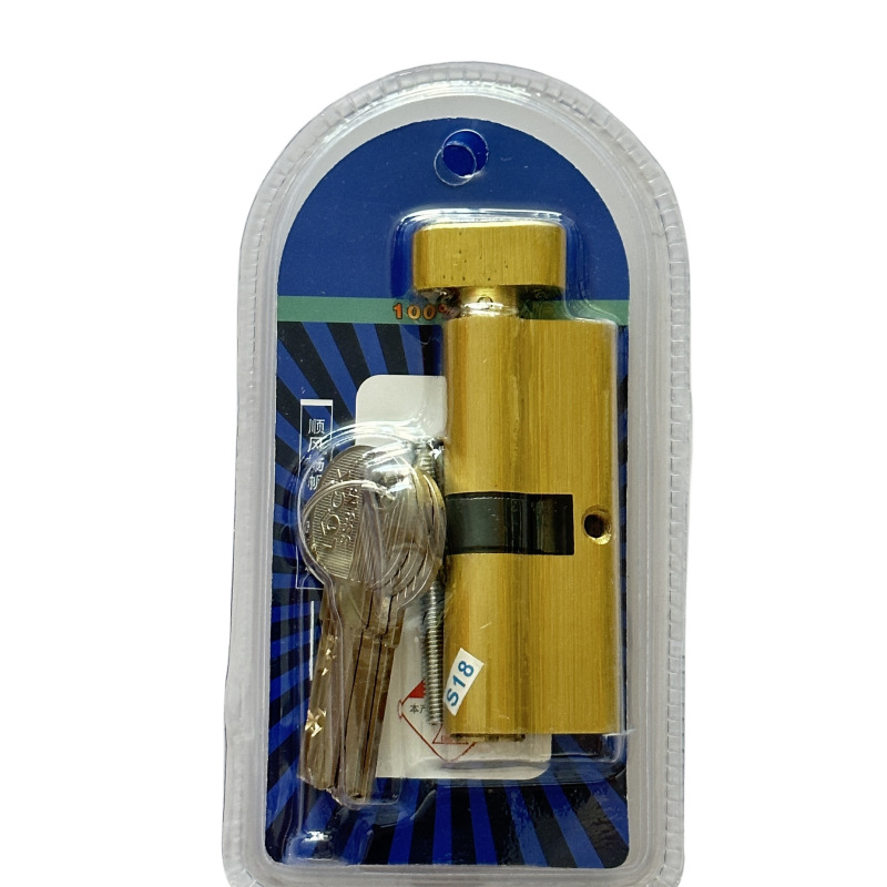 Cilindar zaključavanja za unutarnja vrata – bakar, model 15, Jin Chen, stil modernog minimalističkog