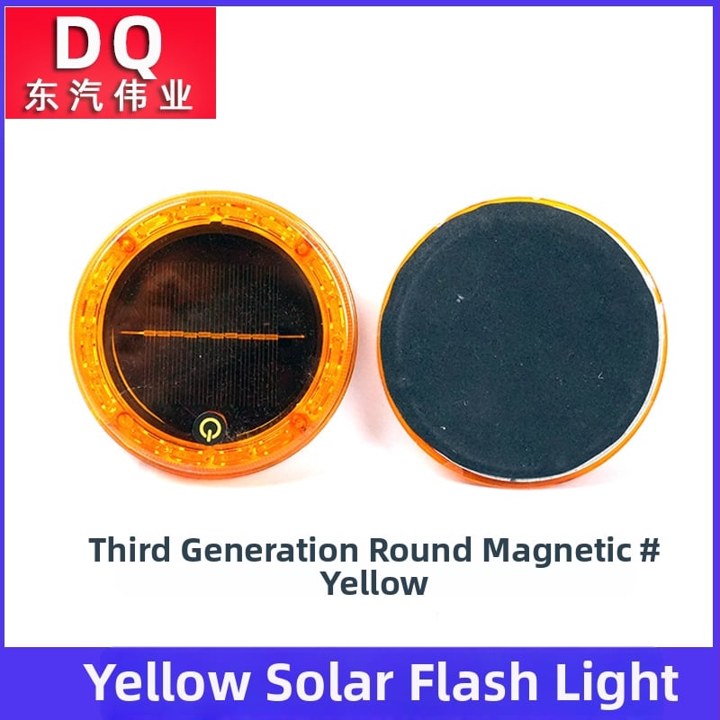 LED zadná svetlá pre vozidlo – solárne napájanie, bez káblov, Solar flash tail light, 3.7V, LED PC telo