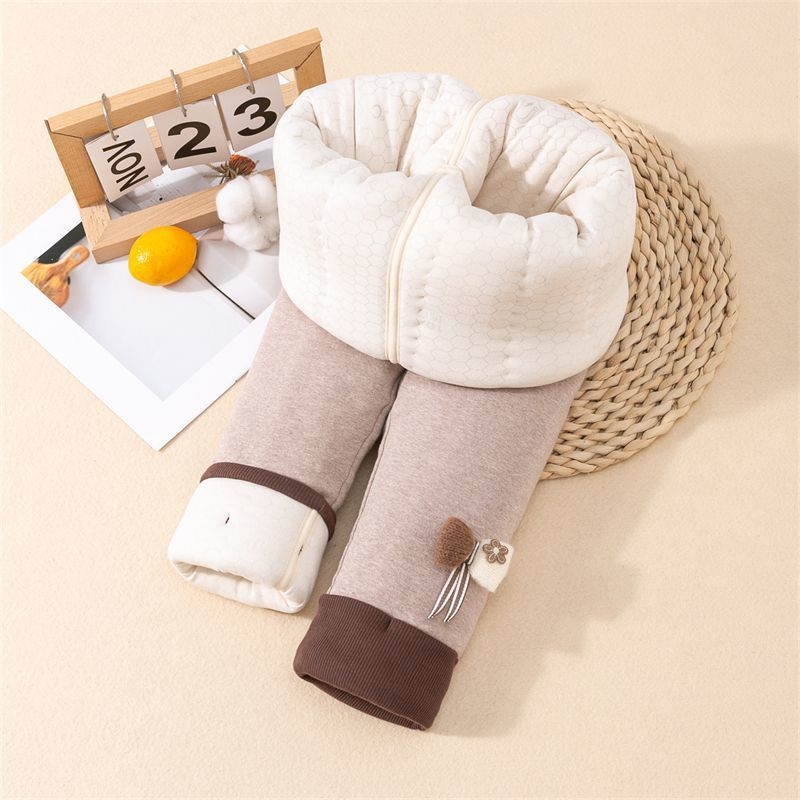 Gyermek téli nadrág nyúl szőrrel ≥95% és EVA szövettel, újszülötteknek