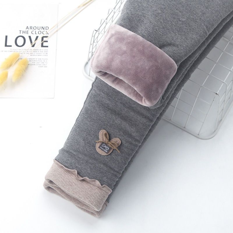 Gyermek téli nadrág nyúl szőrrel ≥95% és EVA szövettel, újszülötteknek