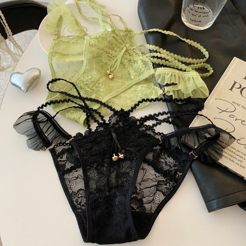 Dantelaste ženske gaćice, niski struk, poliester čipka, pamuk podstava, broj niti 31–40d