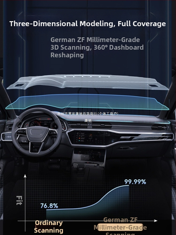 Covoraș din piele pentru bordul central cu logo-ul mărcii — Cod produs Ltao710675412364