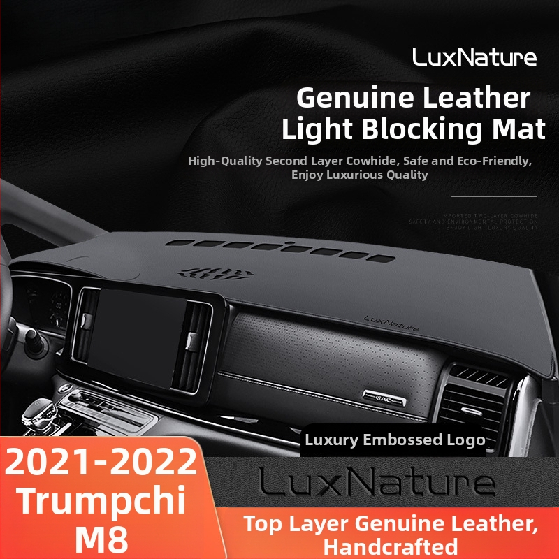 Covoraș din piele pentru bordul central cu logo-ul mărcii — Cod produs Ltao710675412364