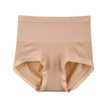 Chiloți femei talie înaltă, control abdomen, ridicare șolduri, fără cusături, jacquard respirabil, căptușeală din bumbac în zona crosei