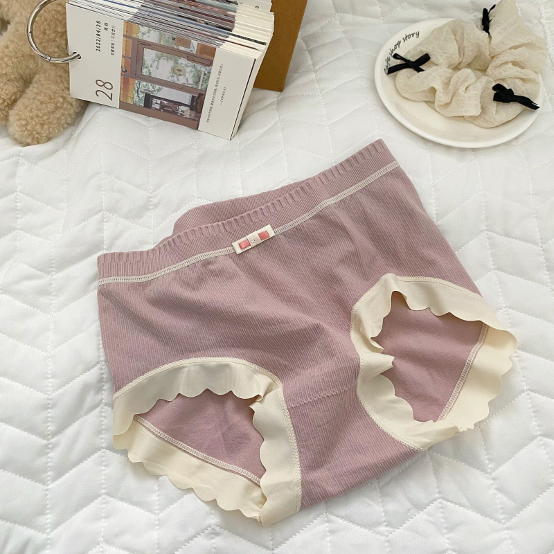 Ženske gaćice srednjeg struka od najlona, prozračne, bez vidljivih linija, podrška bokovima, jednofarbene