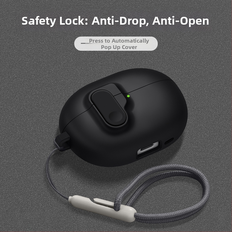 Carcasă pentru Huawei FreeBuds 5i/6i – stil clip, personaj desen animat cu stele, TPU moale, finisaj spray