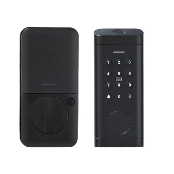 Okos zár ujjlenyomattal, amerikai szabvány, WiFi alkalmazásvezérlés, Modell D2, cinkötvözet