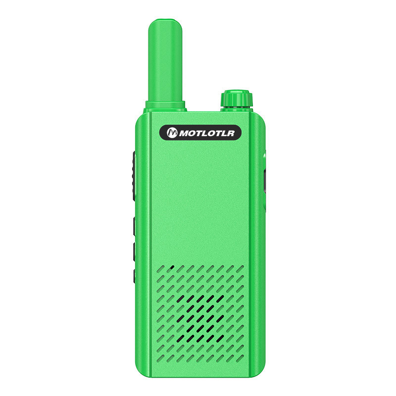 Hordozható ultrakönnyű walkie-talkie, ipari stílus, 5W kimenet, 1,5–3 km hatótáv, 5800mAh lítium akkumulátor, porálló