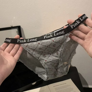 Chiloți din bumbac pentru fete, cu inserții de dantelă și imprimeu cu buline, respirabili, talie joasă, căptușeală din bumbac