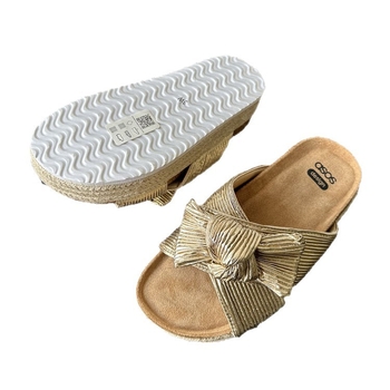 Sandale Slip-On cu talpă groasă, partea superioară din piele intoarsă, talpă EVA, vârf rotund, stil casual zilnic, vară 2025