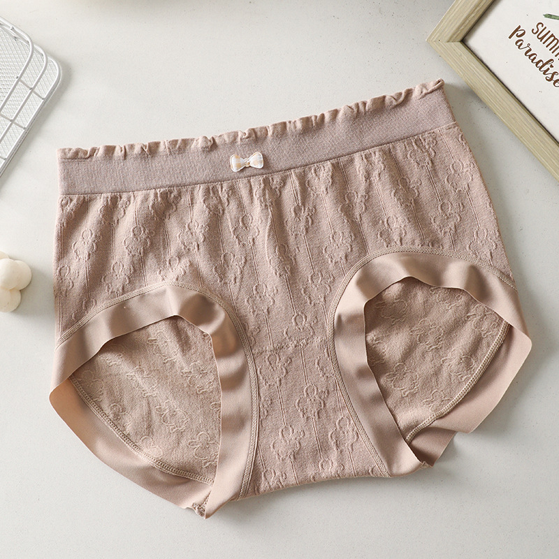 Pluszméretű női seamless kötött alsónemű – középmagas derék, csípőemelés, lélegző viszkóz, belső bélés 90–95% viszkóz