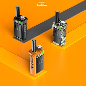 Kamuflirana ručna radiokomunikacija s funkcijom jednim klikom za frekvenciju, 400-470 MHz, 16 kanala, domet 3-5 km, Li-ion baterija 9800 mAh