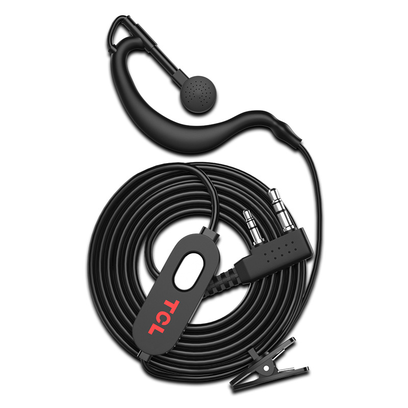 Walkie-Talkie TCL fejhallgató, anti-interferencia, 400–480 MHz, 5W, 1 csatorna, 3–5 km hatótáv