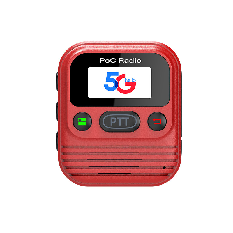 Binqi interkom zvučnik s klipom | Raspon frekvencija >50 km | Teorijska udaljenost komunikacije 3–5 km | Litijeva baterija 2500 mAh | Mreža: 5G/4G/3G/2G | Otporan na prašinu