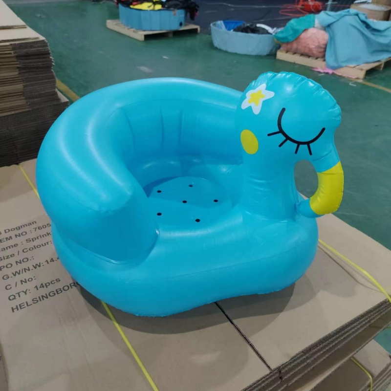 Air-PROER XC-XZY001 Gyerekeknek készült felfújható ülőke – környezetbarát PVC, 0.25 mm vastagság, 0.267 kg tömeg, modell XC-XZY001, hordozható összecsukható kialakítás