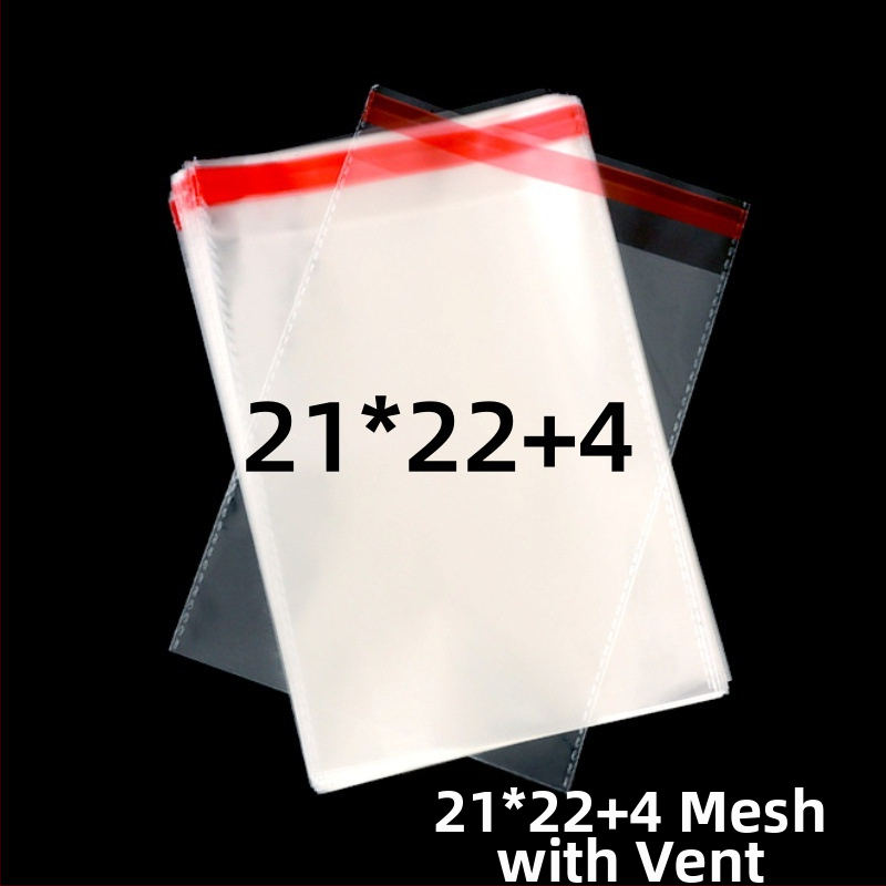 Pungă de ambalare OPP transparentă, autoadezivă, cu logo imprimat | Material: plastic; Acuratețea lățimii: 2 mm; Utilizare: ambalare pentru obiecte mici, cum ar fi bijuterii