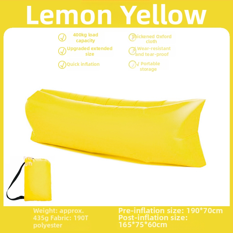 Φουσκωτό κρεβάτι για ένα άτομο Lecamp – φορητή λύση κάμπινγκ (730 g; χωρητικότητα 300 kg; Oxford ύφασμα; διπλής στρώσης κατασκευή)