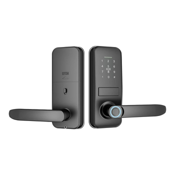 P13 Elektronička brava za vrata | 100 memorija otisaka prstiju; do 100000 otključavanja; skeniranje 0,1 s; pristup otiskom prsta, lozinkom ili ključem; pogodna za drvena, metalna ili plastična vrata