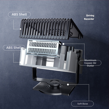 Automobilski grijač za odmrzavanje i grijanje, 150W, 12V/24V, ABS, Model 7281