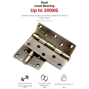 Csapágyas ajtócsukló, rozsdamentes acél, polírozott/elektroforozott felület, vastagodott kialakítás, modern minimalista stílus