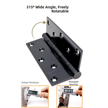 Csapágyas ajtócsukló, rozsdamentes acél, polírozott/elektroforozott felület, vastagodott kialakítás, modern minimalista stílus