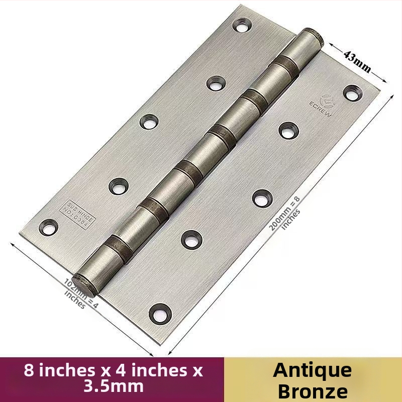 Csapágyas ajtócsukló, rozsdamentes acél, polírozott/elektroforozott felület, vastagodott kialakítás, modern minimalista stílus