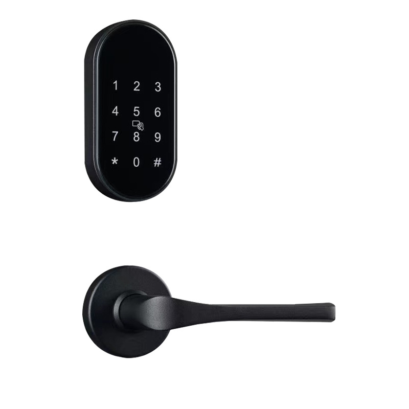 Pametan zaključavanje vrata s otiskom prsta za hotele i apartmane – Split 03 Fingerprint, aluminijska legura, moderan dizajn, TTLOCK kompatibilan, debljina šipke 5 mm, razmak šipki 6 mm