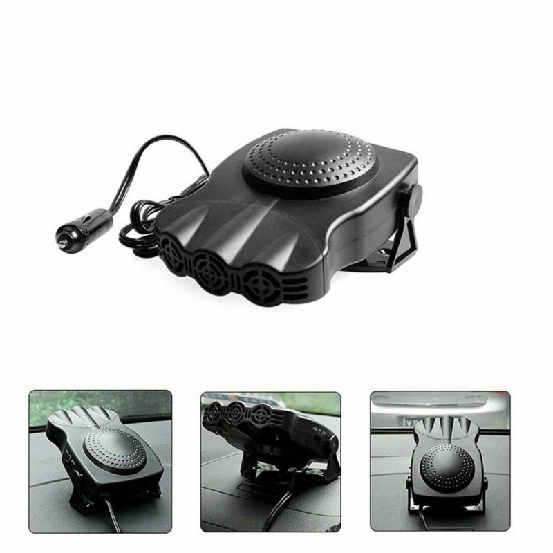 Auto grijač s funkcijom odmrzavanja i odmagljivanja, 150W, 12V/24V, plastično kućište, model 1156
