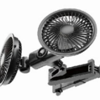 Automobilski ventilator s nosačem, okretni (ABS, 7.5W, Model G14, Hlađenje)