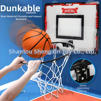 Gyerekeknek szánt vasöntvény kosárlabda keret beltéri és kültéri használatra – 1,8 kg, Sheng Xinda