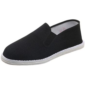 Unisex platnene slip-on tenisice, zaobljen vrh, niski gležanj, gornji dio od platna, unutarnja podstava od platna, višeslojna potplat, toplo zimi