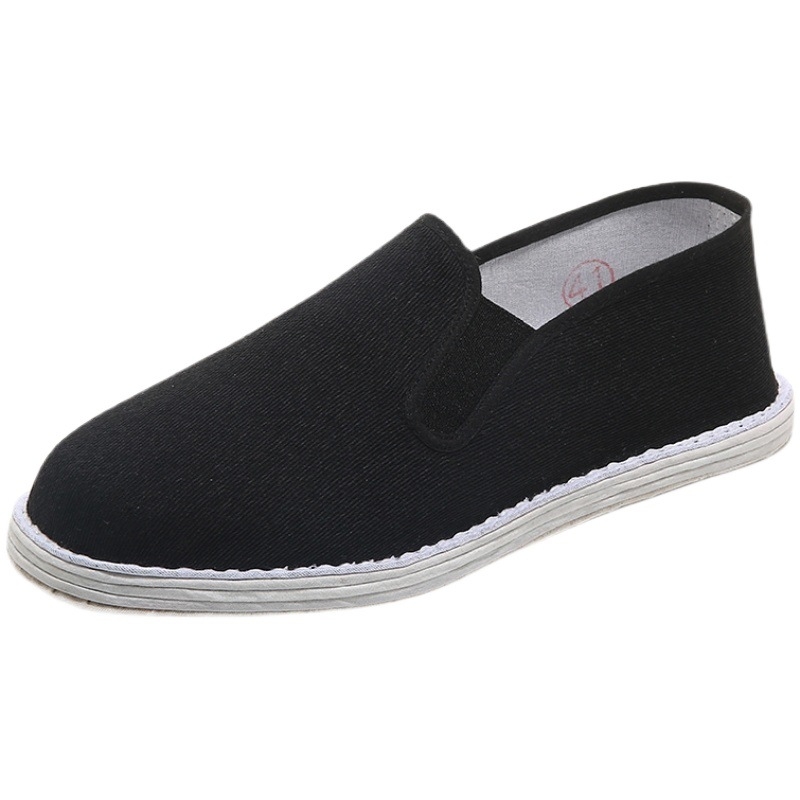 Unisex platnene slip-on tenisice, zaobljen vrh, niski gležanj, gornji dio od platna, unutarnja podstava od platna, višeslojna potplat, toplo zimi