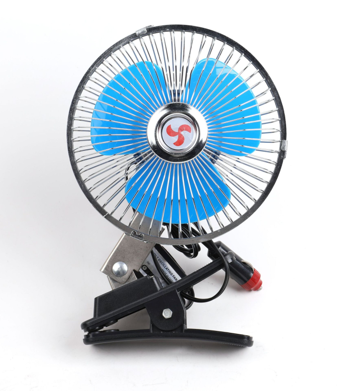 Automobilski ventilator HJ-Y-8, željezo i plast, 12V/24V/48V, snaga 12, za kamione i automobile, potpuno zatvoren dizajn