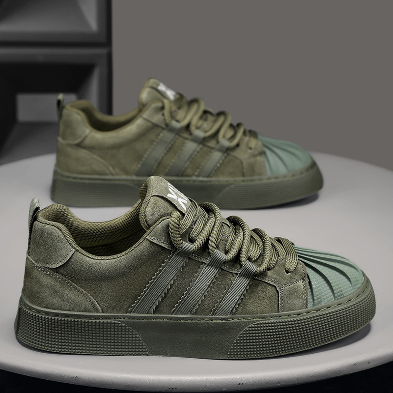 Férfi Shell-Toe munkavédelmi cipő, vízálló, vastag gumitalpú